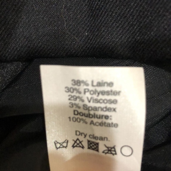 J Crew Suiting Dress Size 4 Black Will Blend Sheath Rosette Ruffle Appliqué - Picture 8 of 10